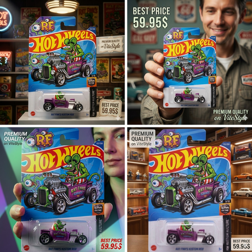 Hot Wheels Rat Fink Kustom Kulture Figure