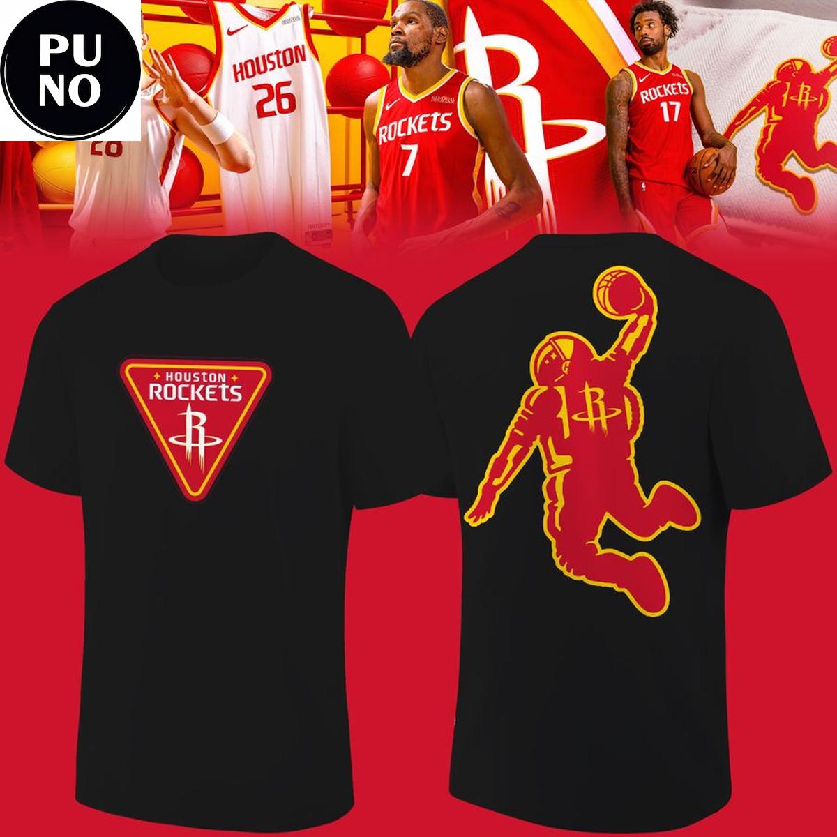 Houston Rockets Clutch City 2026 Rebrand T-Shirt