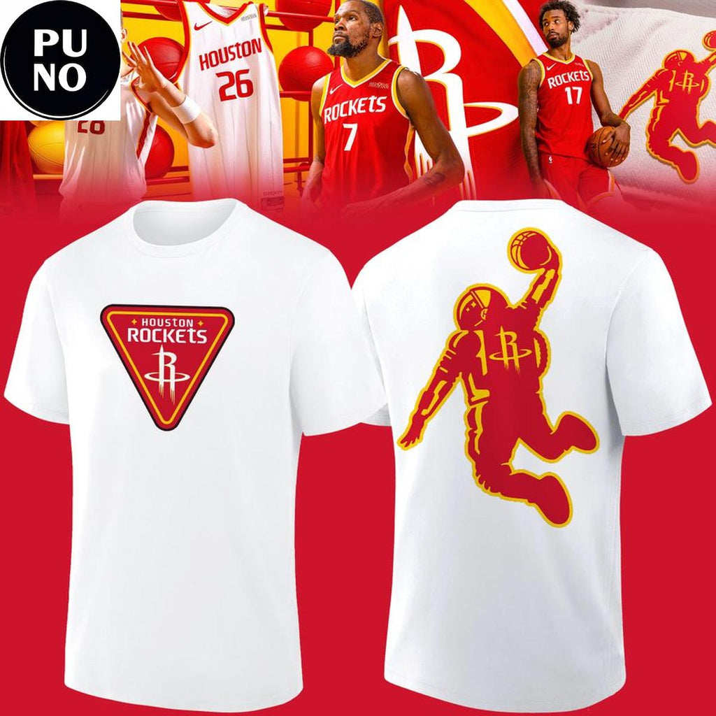 Houston Rockets Clutch City 2026 Rebrand T-Shirt