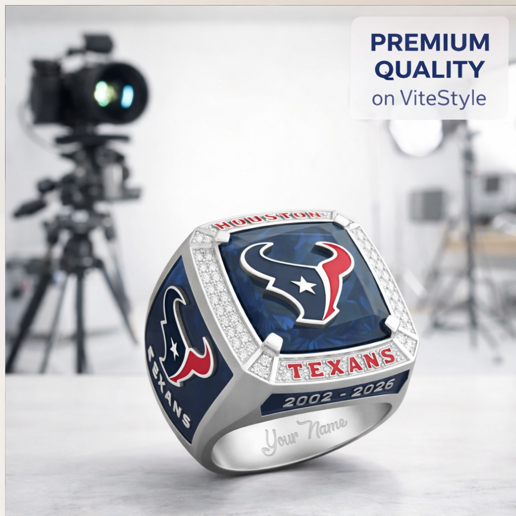 NEW Houston Texans 3D Ring Personalized Championship