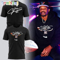 Houston Texans Football Andre Johnson Graphics Signature Design T Shirt