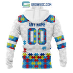 Houston Texans NFL Autism Awareness Personalized Hoodie T Shirt