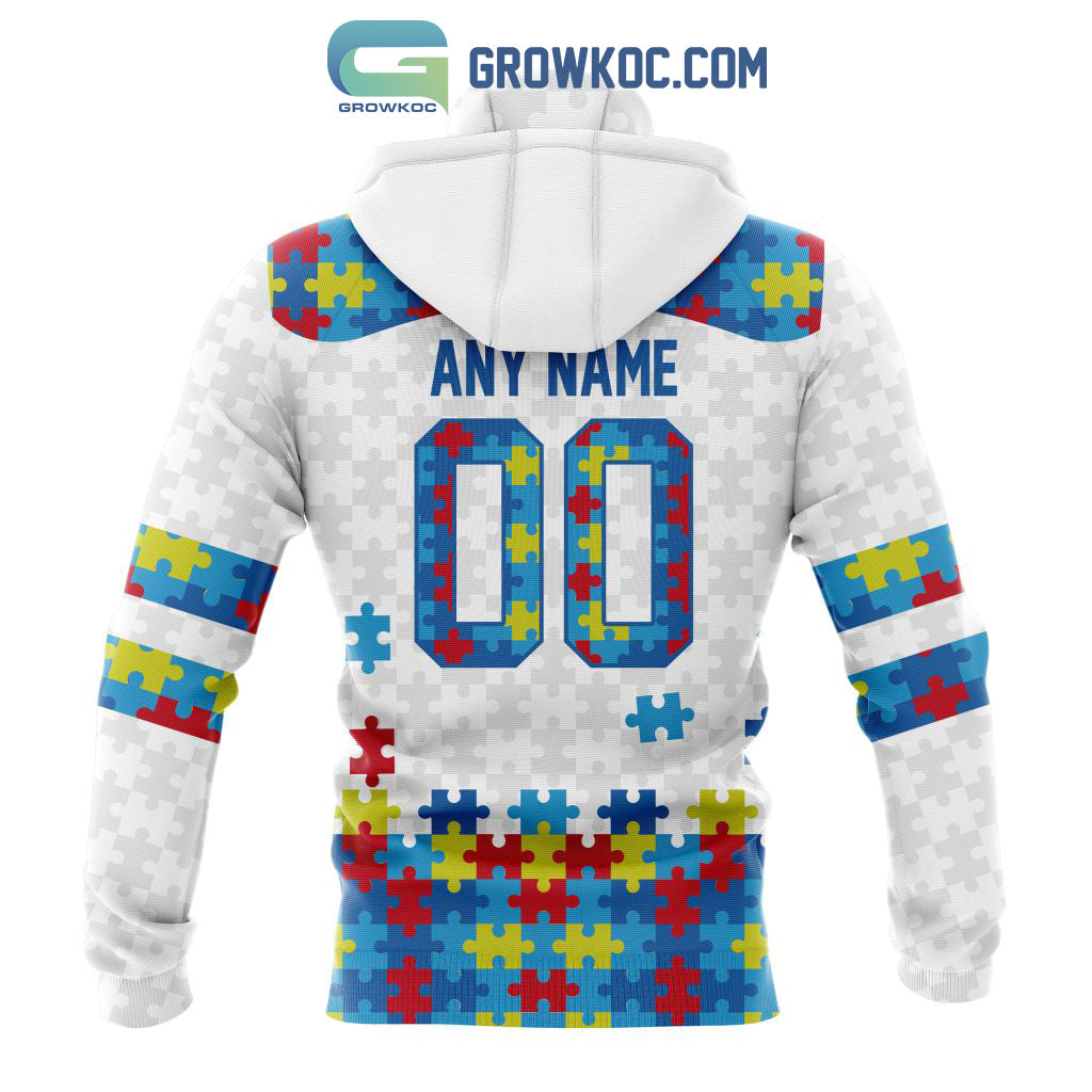 Houston Texans NFL Autism Awareness Personalized Hoodie T Shirt