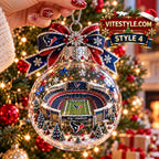 Houston Texans NRG Stadium Christmas Ornament