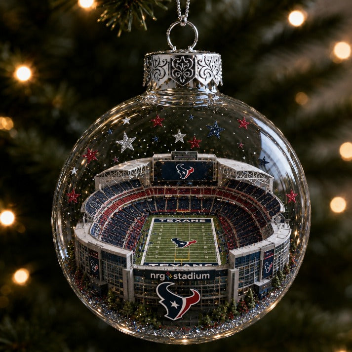 Houston Texans NRG Stadium Christmas Ornament