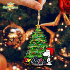 Houston Texans Snoopy Peanuts Custom Christmas Ornament Xmas Tree Decorations