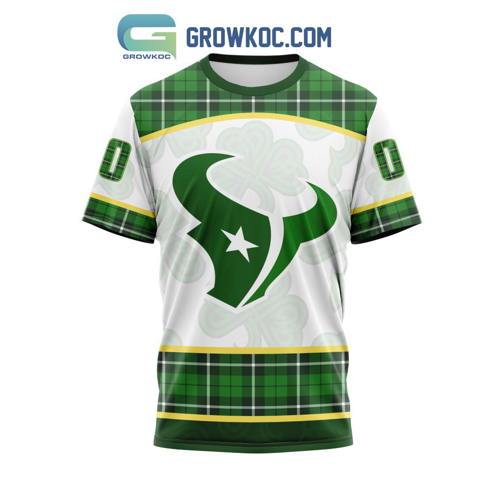 Houston Texans St. Patrick Day Personalized Hoodie Shirts