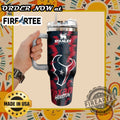 Houston Texans Stanley Tumbler Customizable Nfl Team Fan Gear