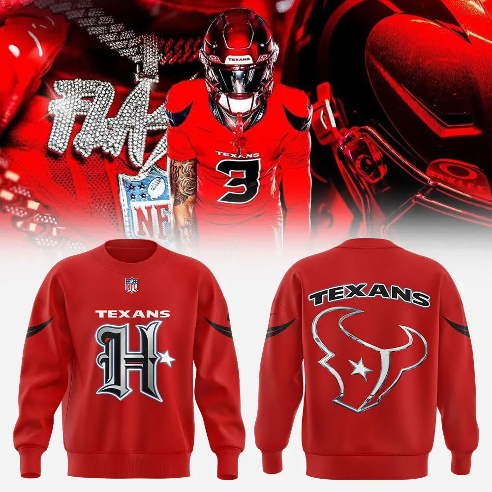 Houston Texans UNIFORM Battle Limited Edition Sweatshirt