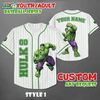 Hulk Avengers Encore Baseball Jersey