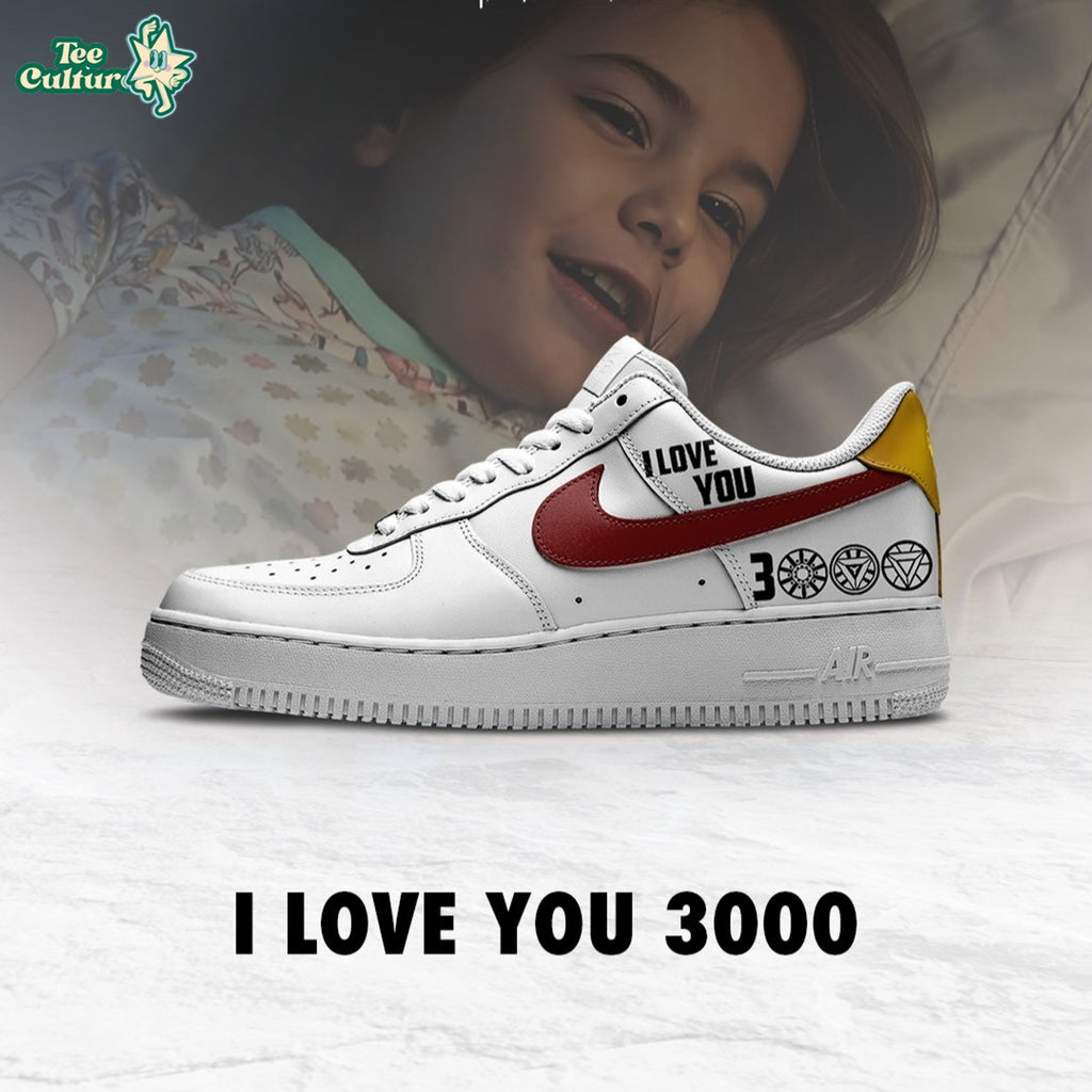 I Love You 3000 Encore Avengers AF1 Shoes