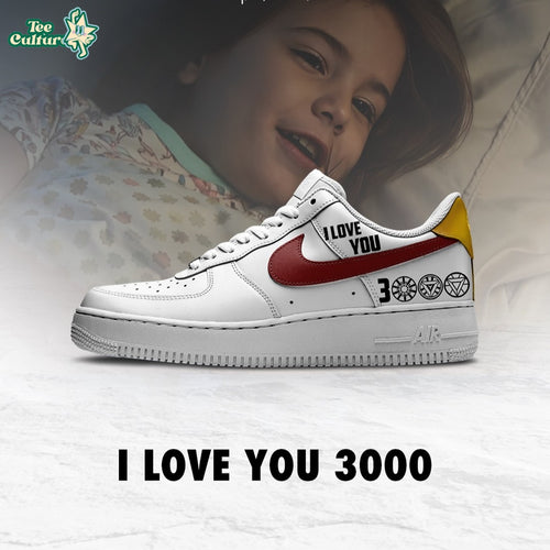 I Love You 3000 Encore Avengers AF1 Shoes