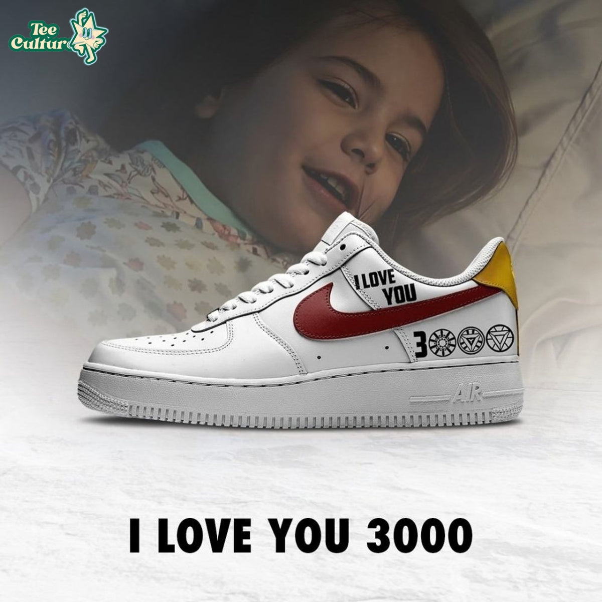 I Love You 3000 Marvel Custom Low Top Shoes