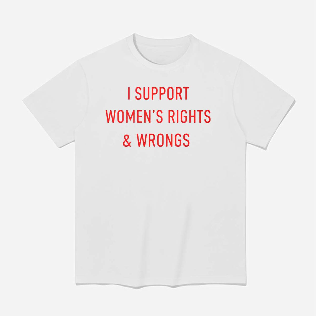 I Support Women’s Rights And Wrongs Shirt