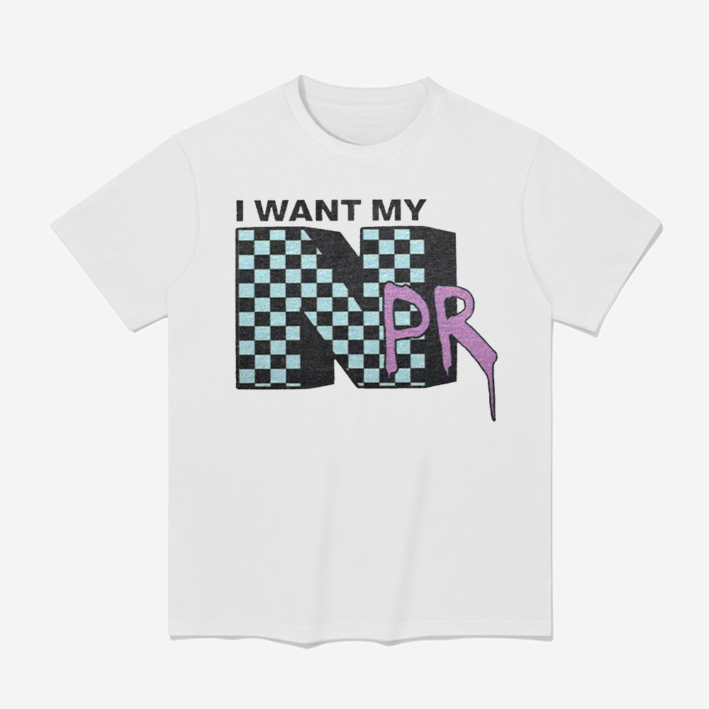 I Want My NPR FDT T-shirt