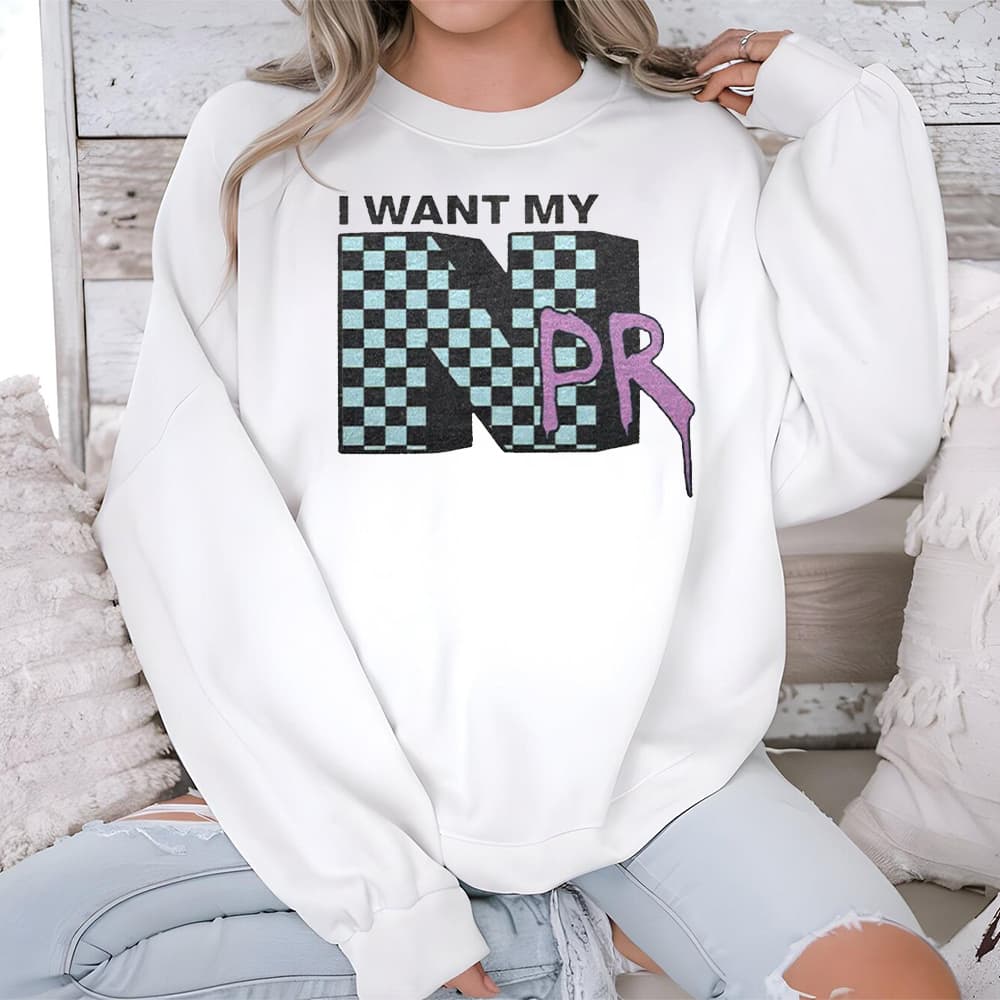 I Want My NPR FDT T-shirt