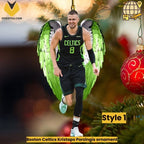 Boston Celtics Kristaps Porzingis ornament