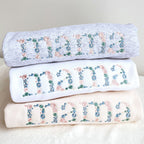 Pastel Floral Mama Embroidered Gemma Crewneck Sweatshirt