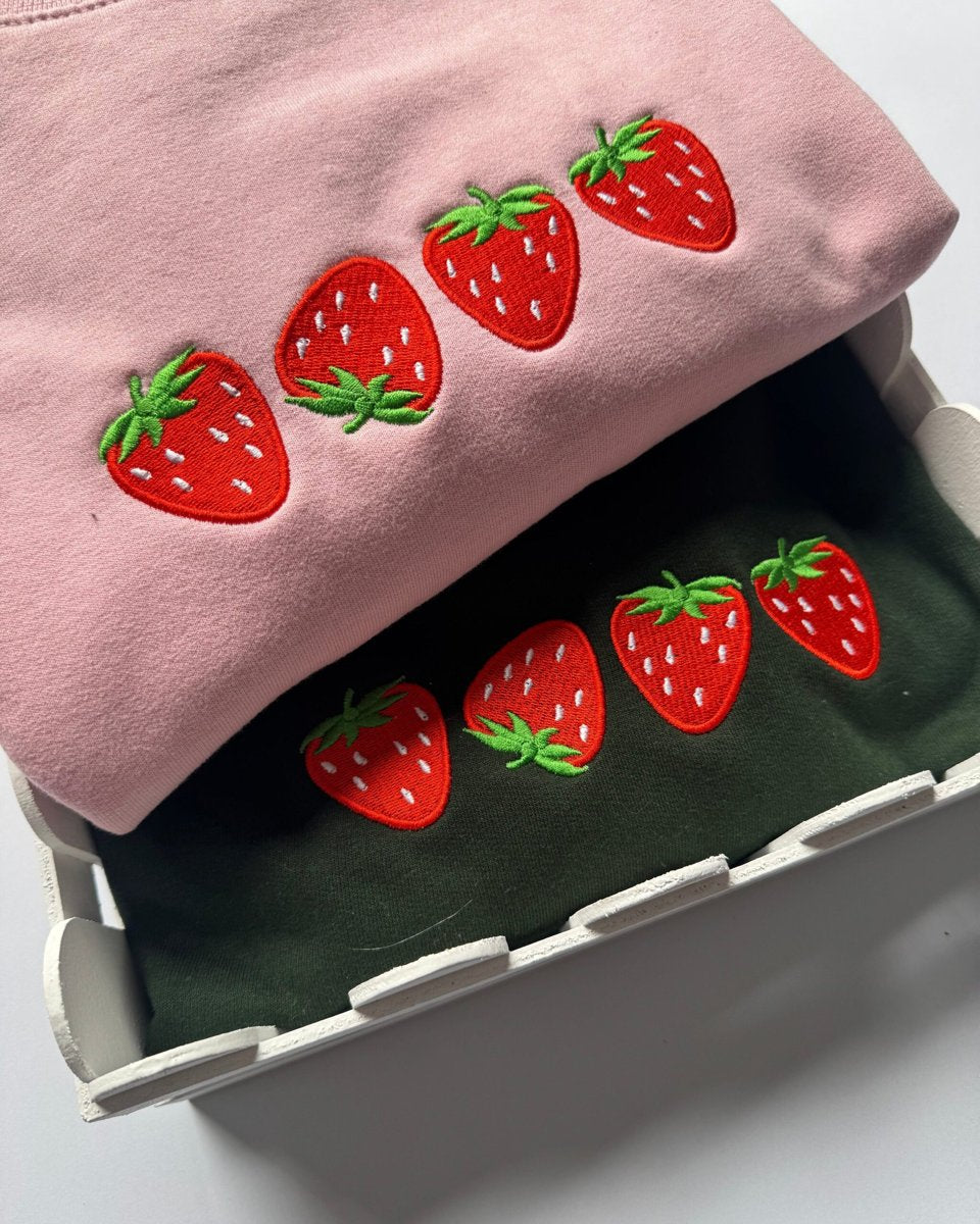Super Straws Embroidered Sweatshirt