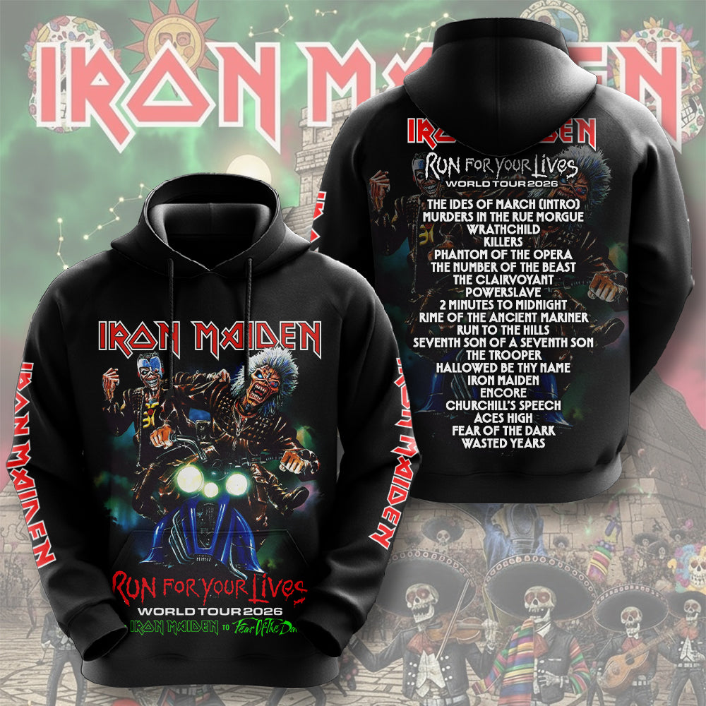 Iron Maiden 3D Apparel – TMTHU1187