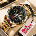 Iron Maiden Alloy Luxury Quartz Watch - TMTHU 103