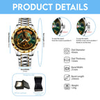 Iron Maiden Alloy Luxury Quartz Watch - TMTHU 240