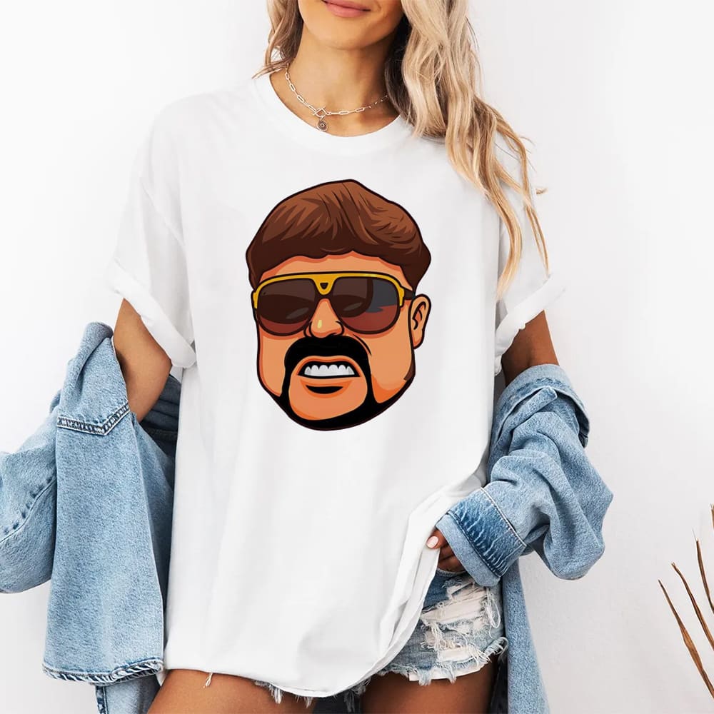 Ibiza Final Boss Jack Kay Big Head Shirt