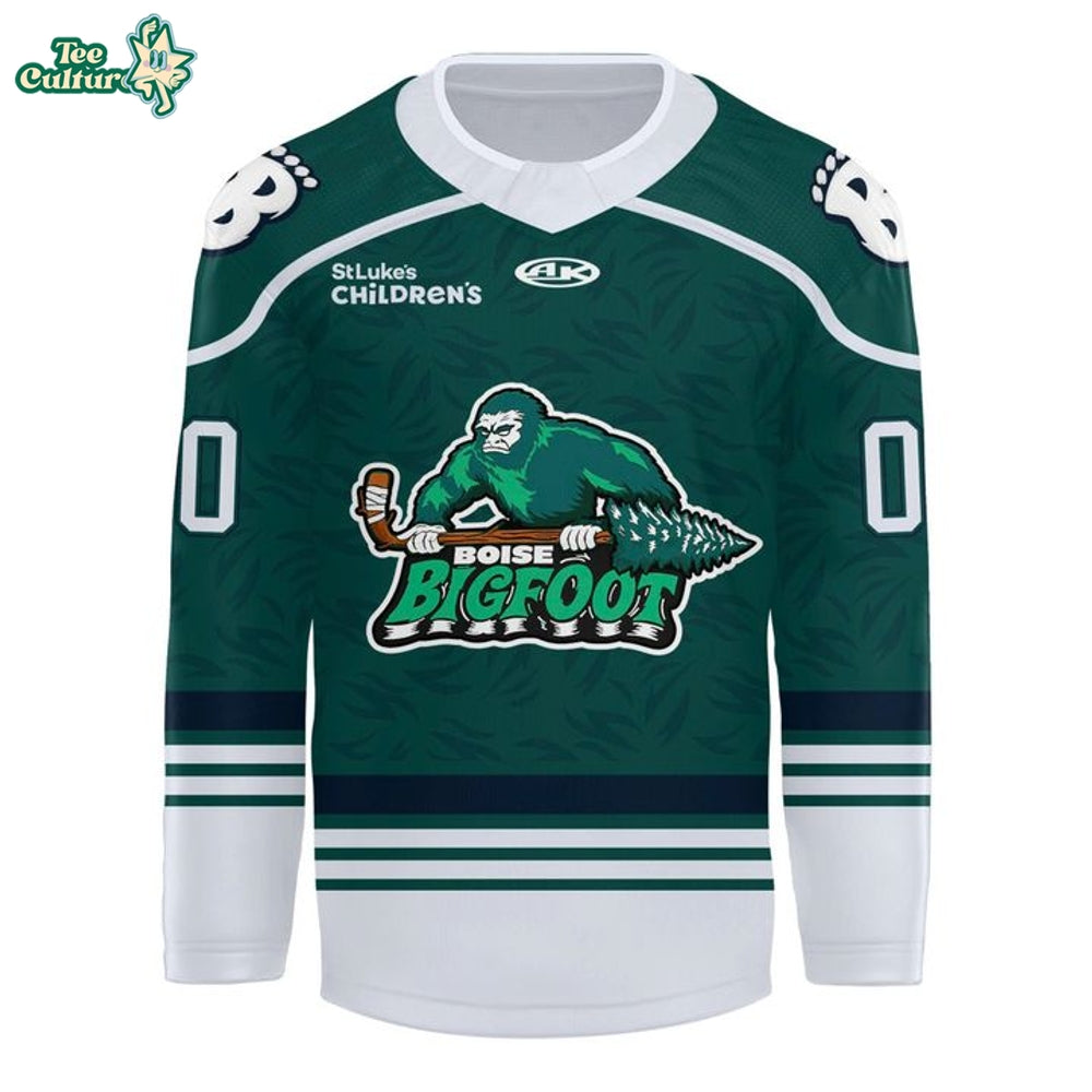 Idaho Steelheads x Boise Bigfoot 2026 Special Edition Crossover Hockey Jersey