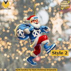 North Carolina Tar Heels Christmas Ornaments