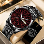 In Flames Alloy Luxury Quartz Watch - TANTN24354