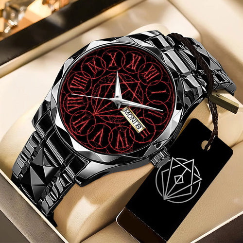 In Flames Alloy Luxury Quartz Watch - TANTN24354