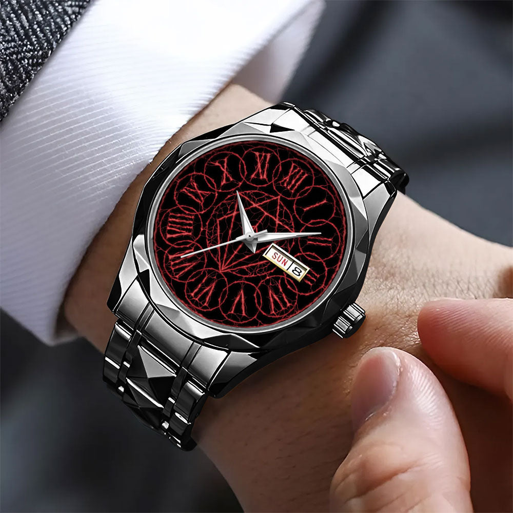 In Flames Alloy Luxury Quartz Watch - TANTN24354