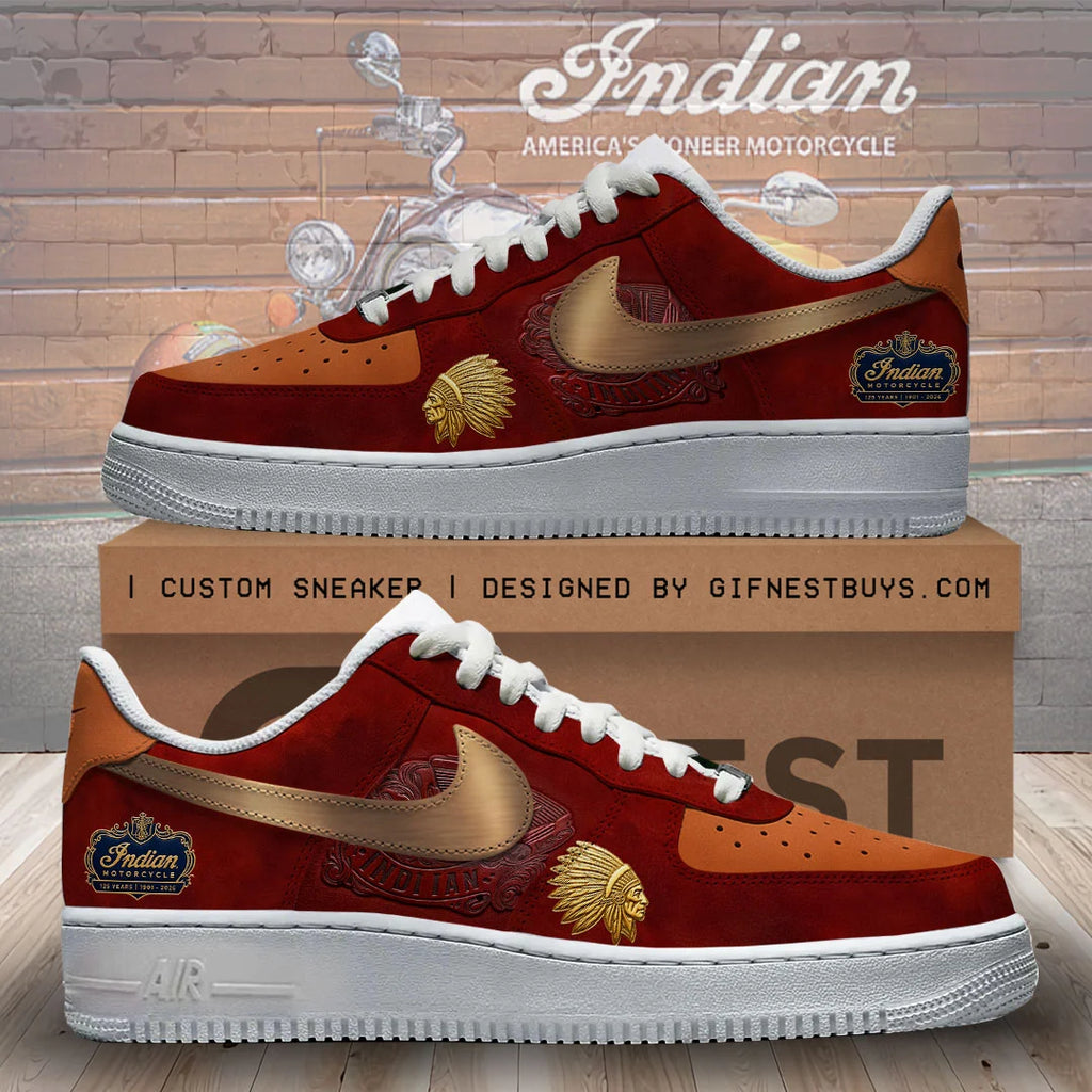 Indian Motorcycle 125th Anniversary AF1 Sneaker – TMTHU9169