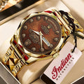 Indian Motorcycle 125th Anniversary Alloy Luxury Quartz Watch - TMTHU8668