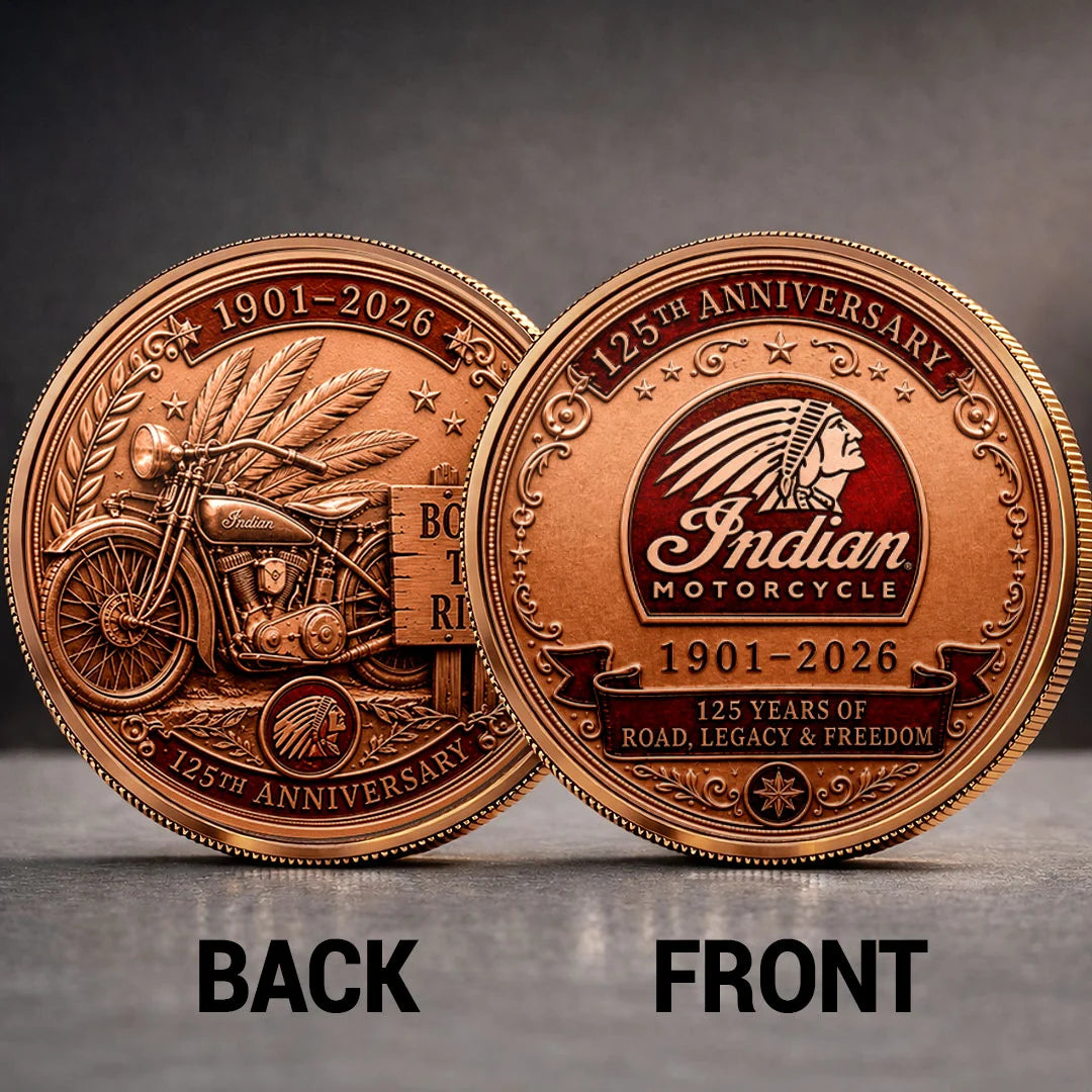 Indian Motorcycle 125th Anniversary Commemorative Coin – HOATT20329