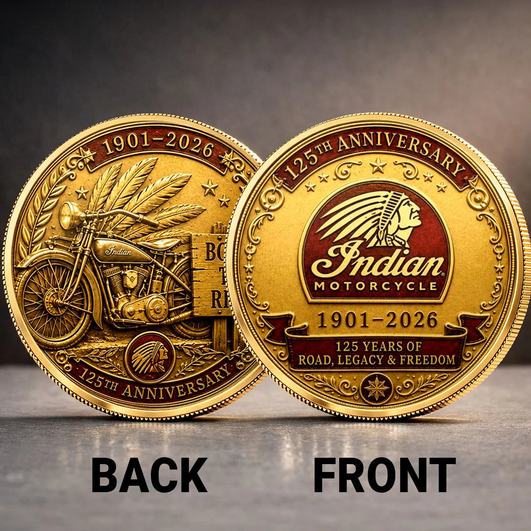 Indian Motorcycle 125th Anniversary Commemorative Coin – TANTN24915