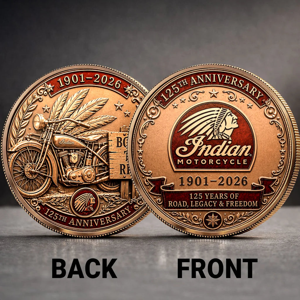 Indian Motorcycle 125th Anniversary Commemorative Coin – TANTN24915