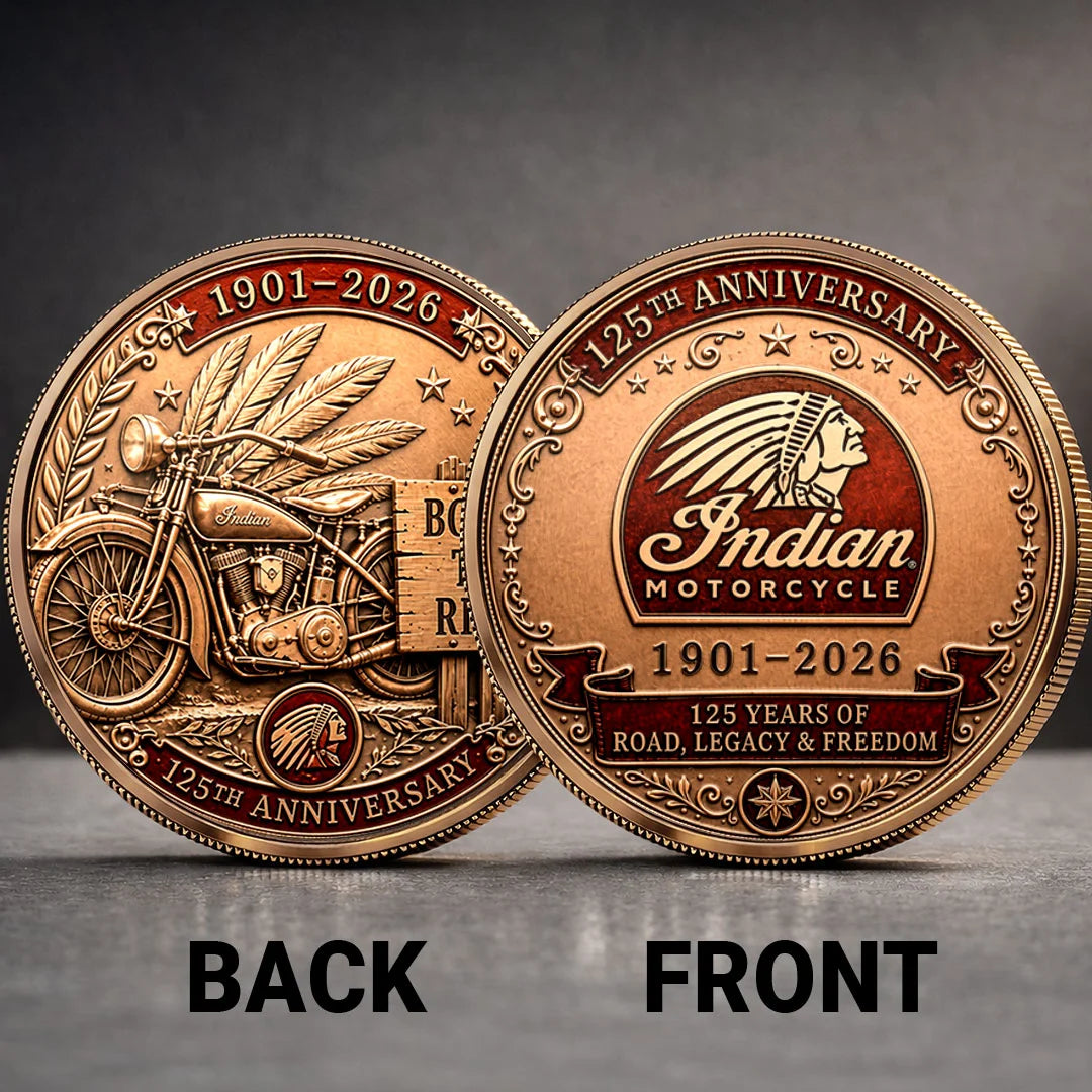 Indian Motorcycle 125th Anniversary Commemorative Coin – TANTN24915
