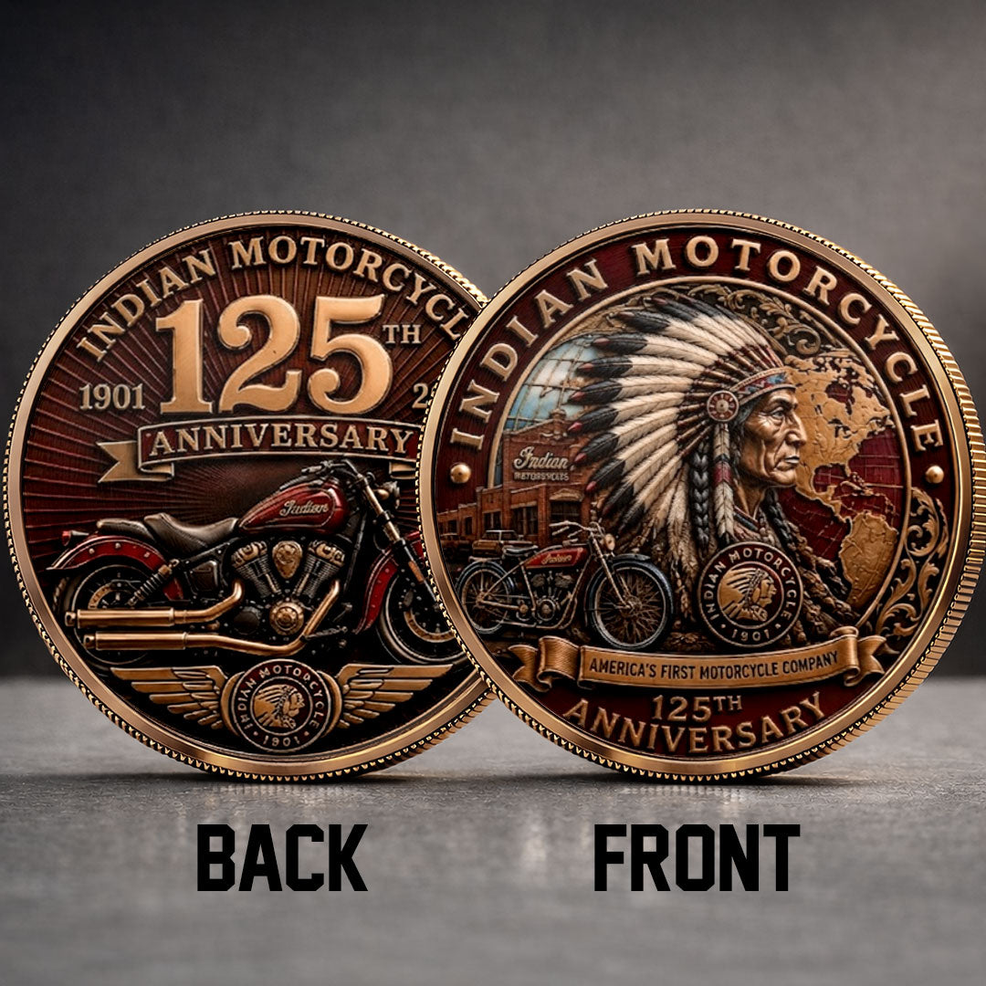 Indian Motorcycle 125th Anniversary Commemorative Coin – TMTHU8549