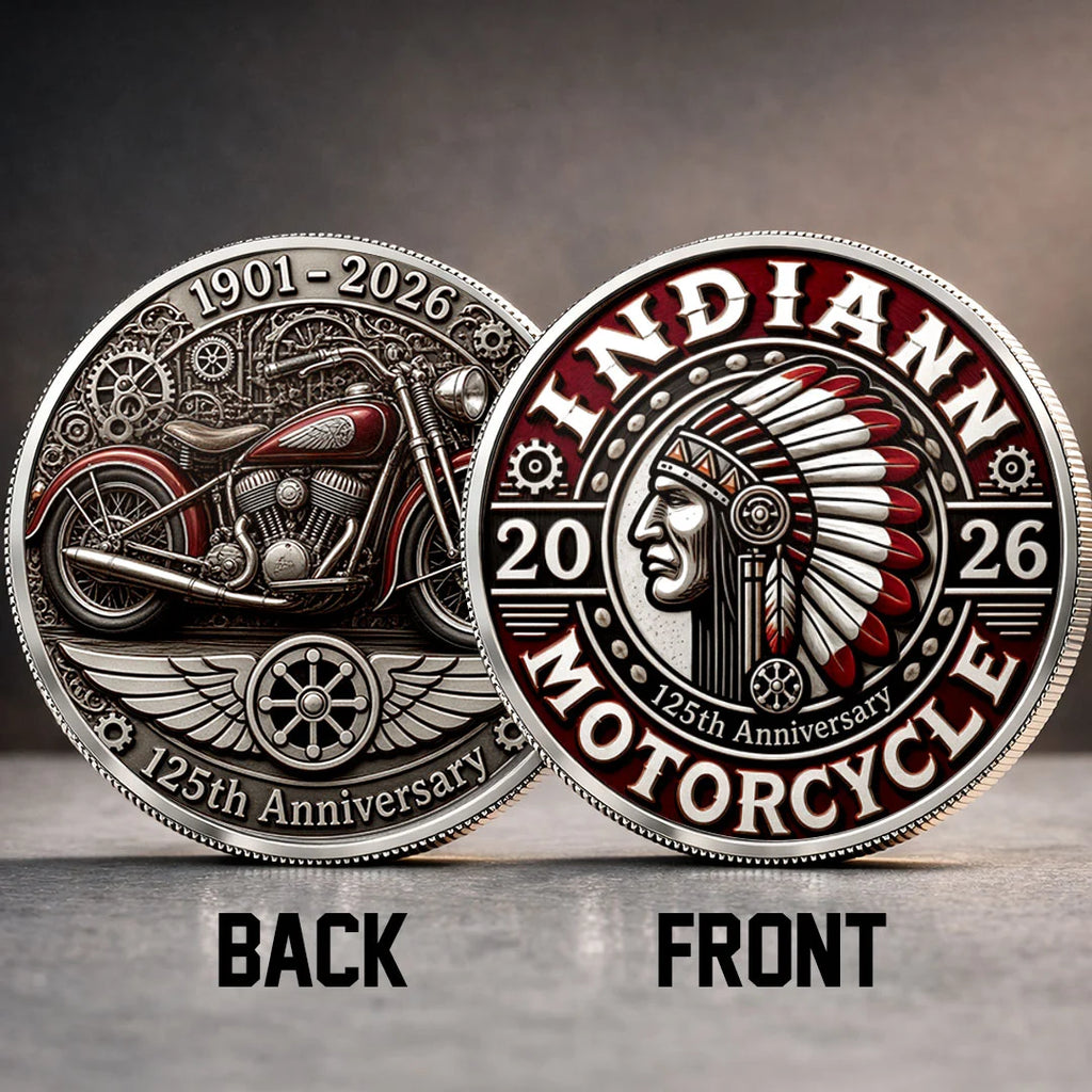 Indian Motorcycle 125th Anniversary Commemorative Coin – TMTHU8657