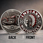 Indian Motorcycle 125th Anniversary Commemorative Coin – TMTHU8657