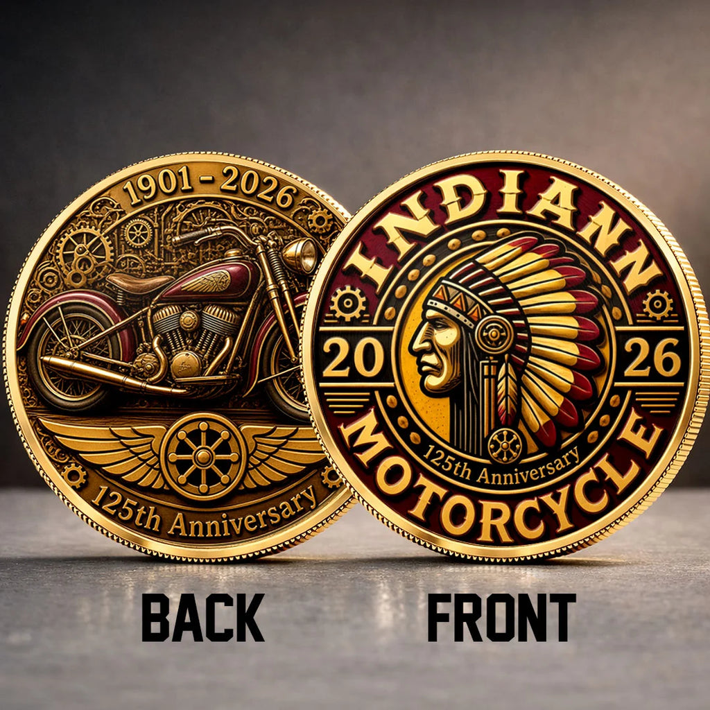 Indian Motorcycle 125th Anniversary Commemorative Coin – TMTHU8657