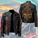 Indian Motorcycle 125th Anniversary Motorcycle Leather Jacket – TMTHU8105