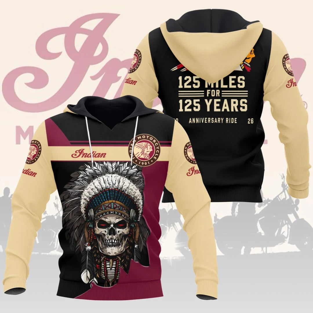 Indian Motorcycle 125th Anniversary 3D Apparel – HOATT20371