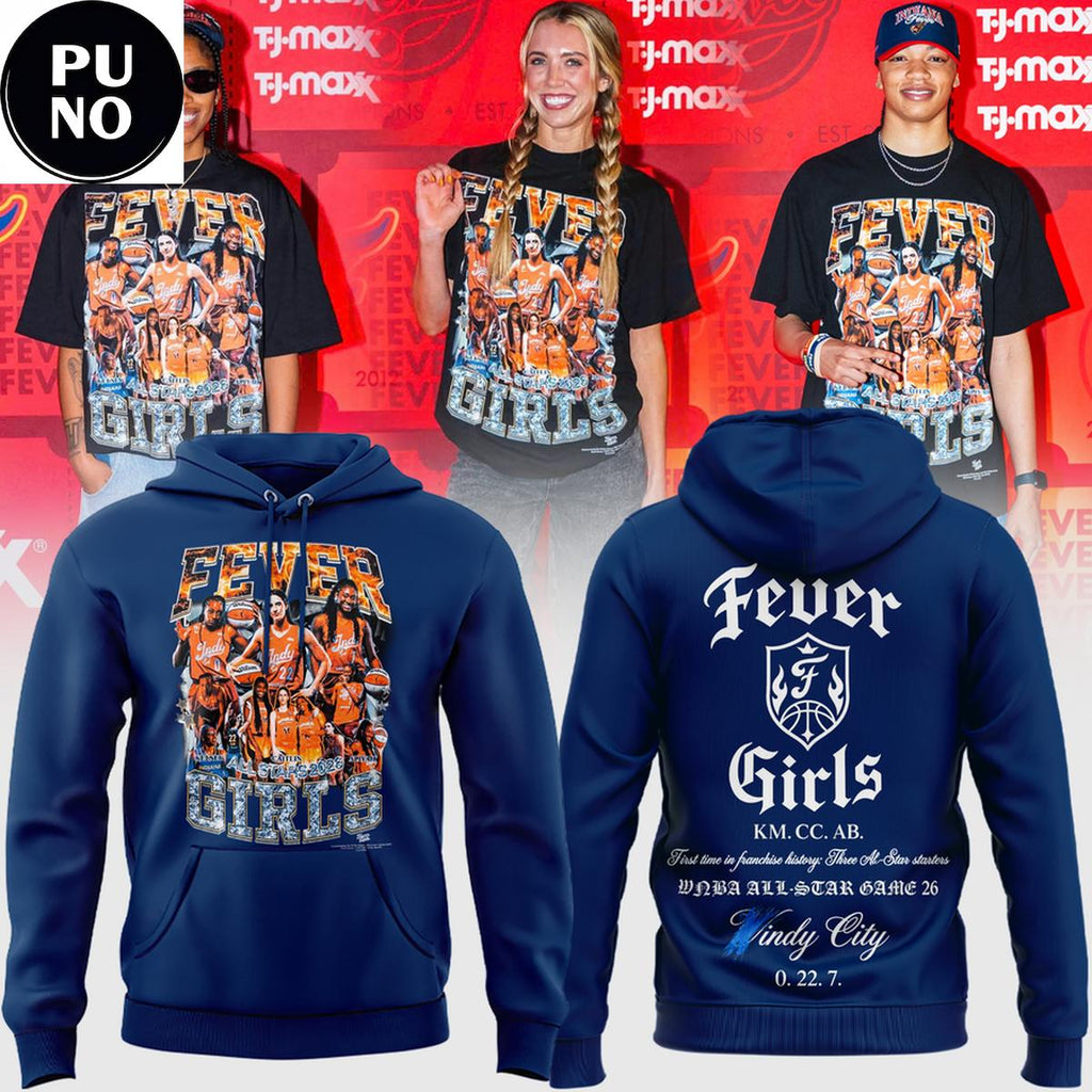 Indiana Fever 2026 Fever Girls Hoodie T-Shirt