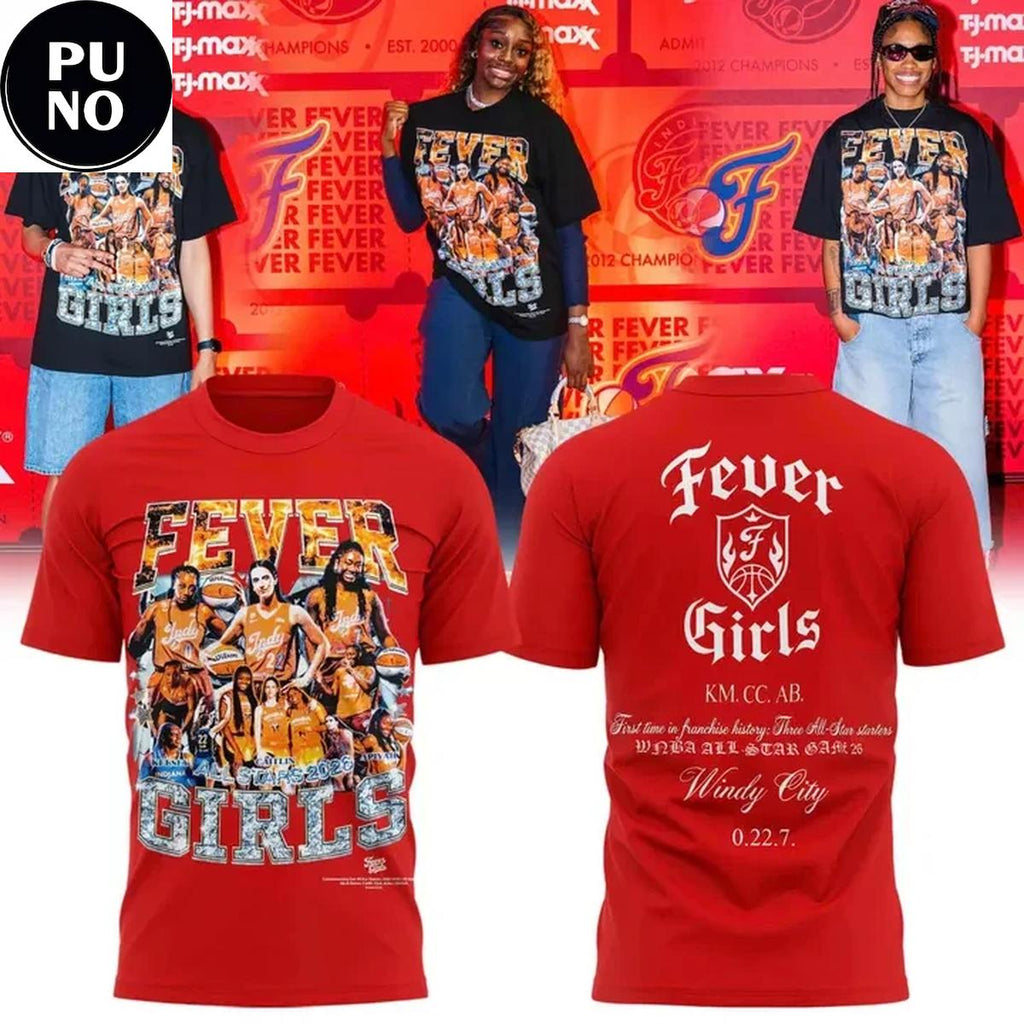 Indiana Fever 2026 Fever Girls Hoodie T-Shirt