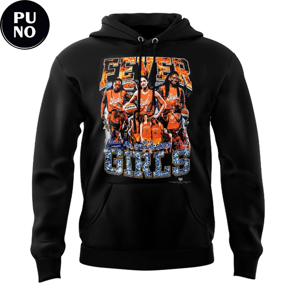 Indiana Fever 2026 Fever Girls Hoodie T-Shirt