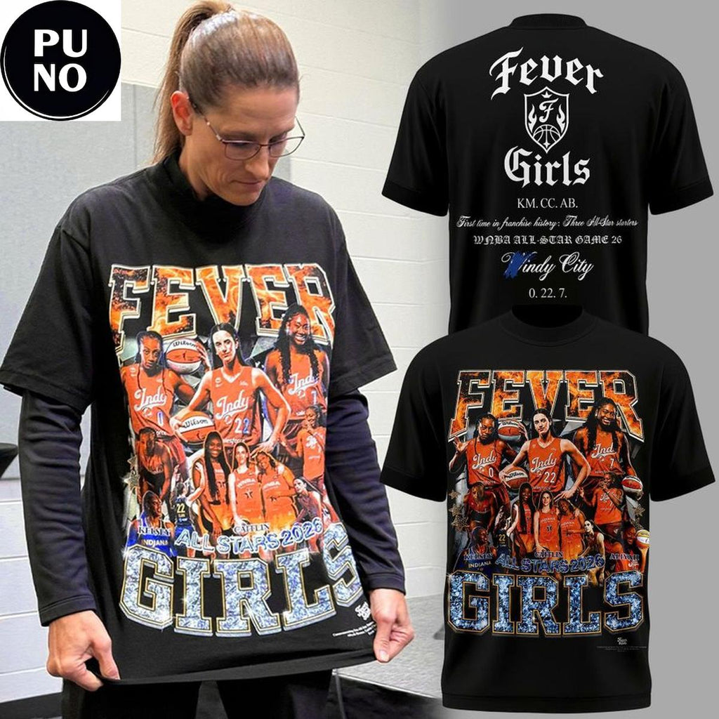 Indiana Fever 2026 Fever Girls Hoodie T-Shirt