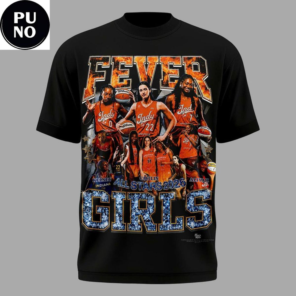 Indiana Fever 2026 Fever Girls Hoodie T-Shirt