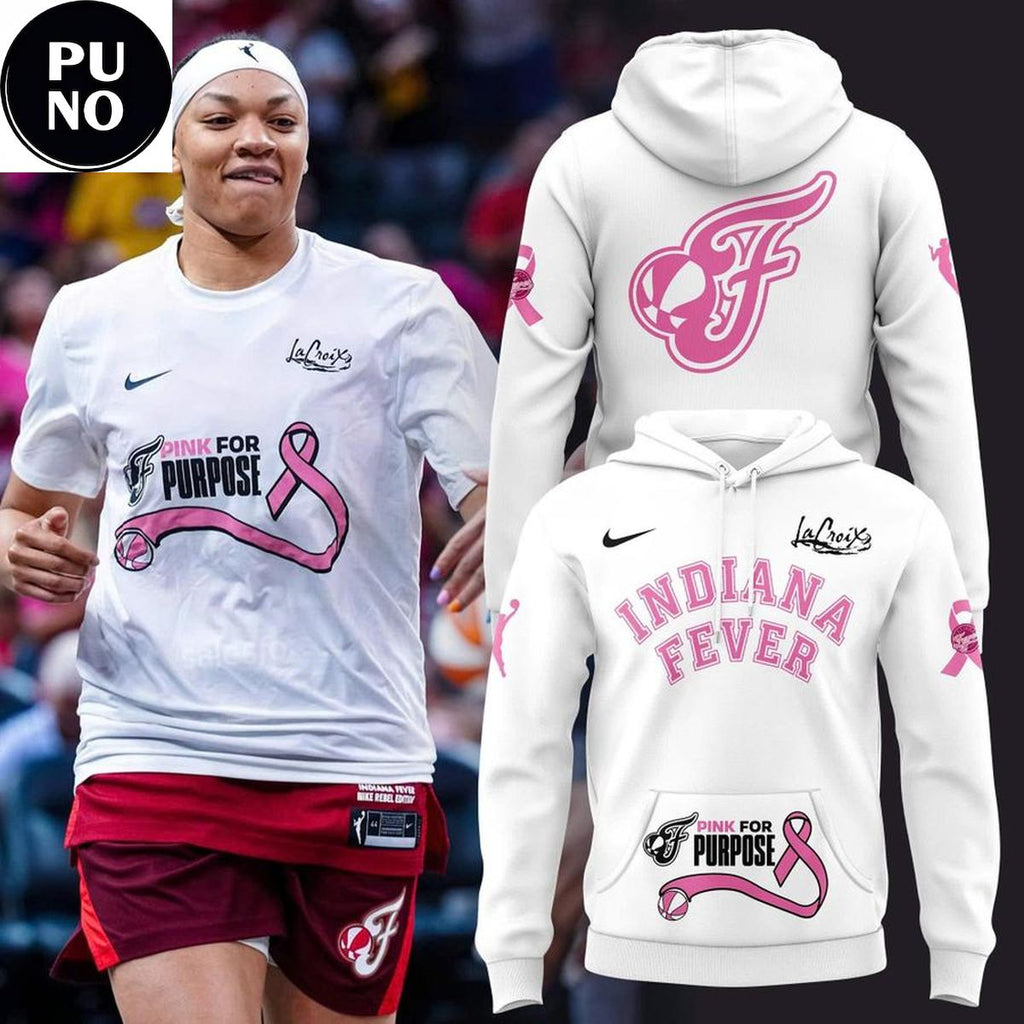 Indiana Fever 2026 Pink For Purpose Hoodie
